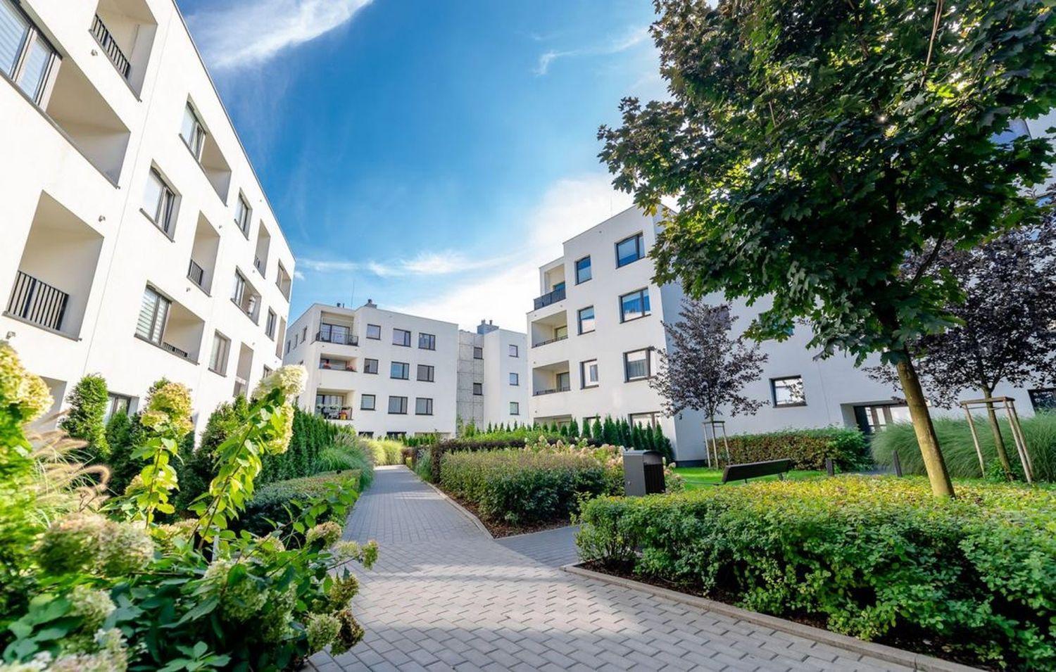 Apartament Green Z Garazem Podziemnym Varsovia Exterior foto