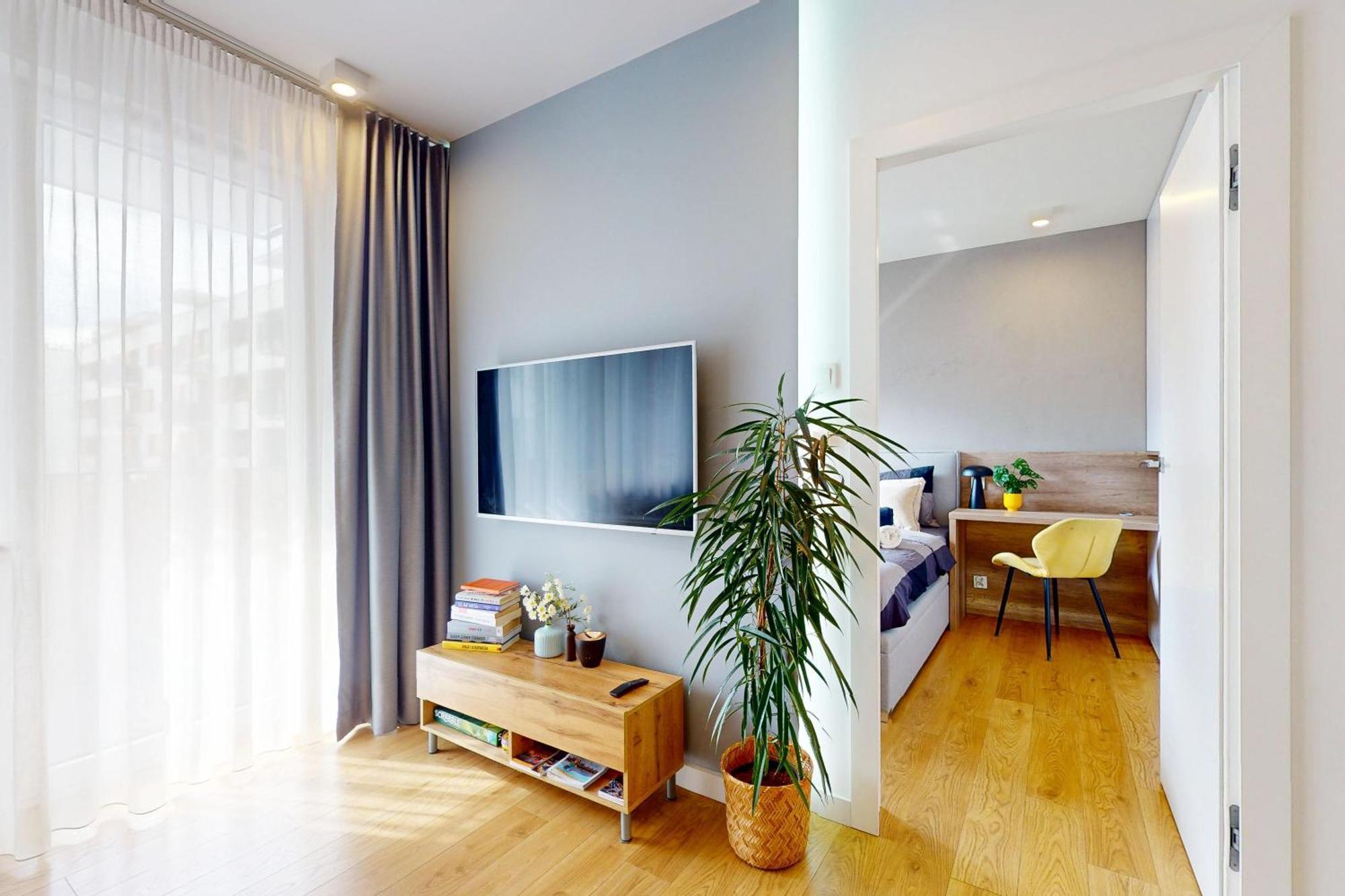 Apartament Green Z Garazem Podziemnym Varsovia Exterior foto