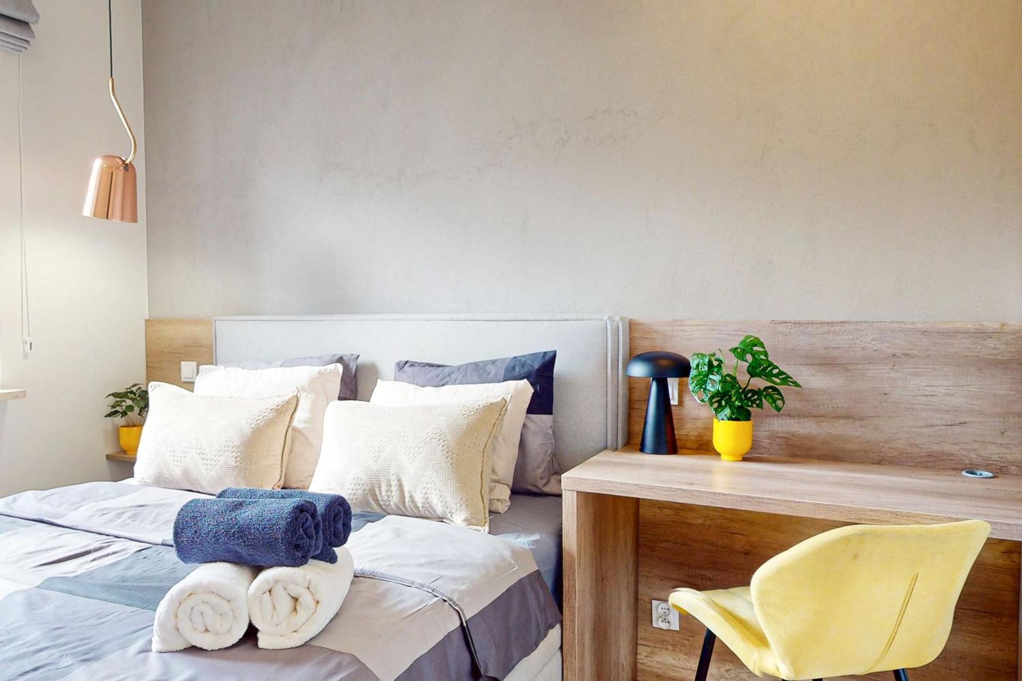 Apartament Green Z Garazem Podziemnym Varsovia Exterior foto